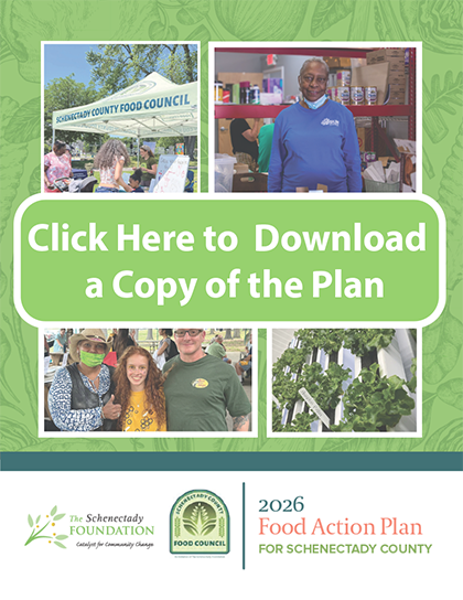 2026 Schenectady County Food Action Plan cover