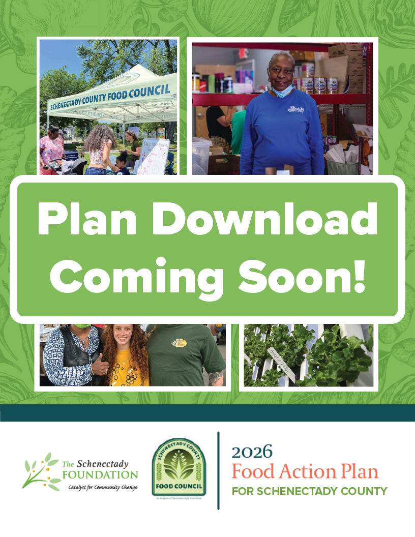 2026 Schenectady County Food Action Plan cover